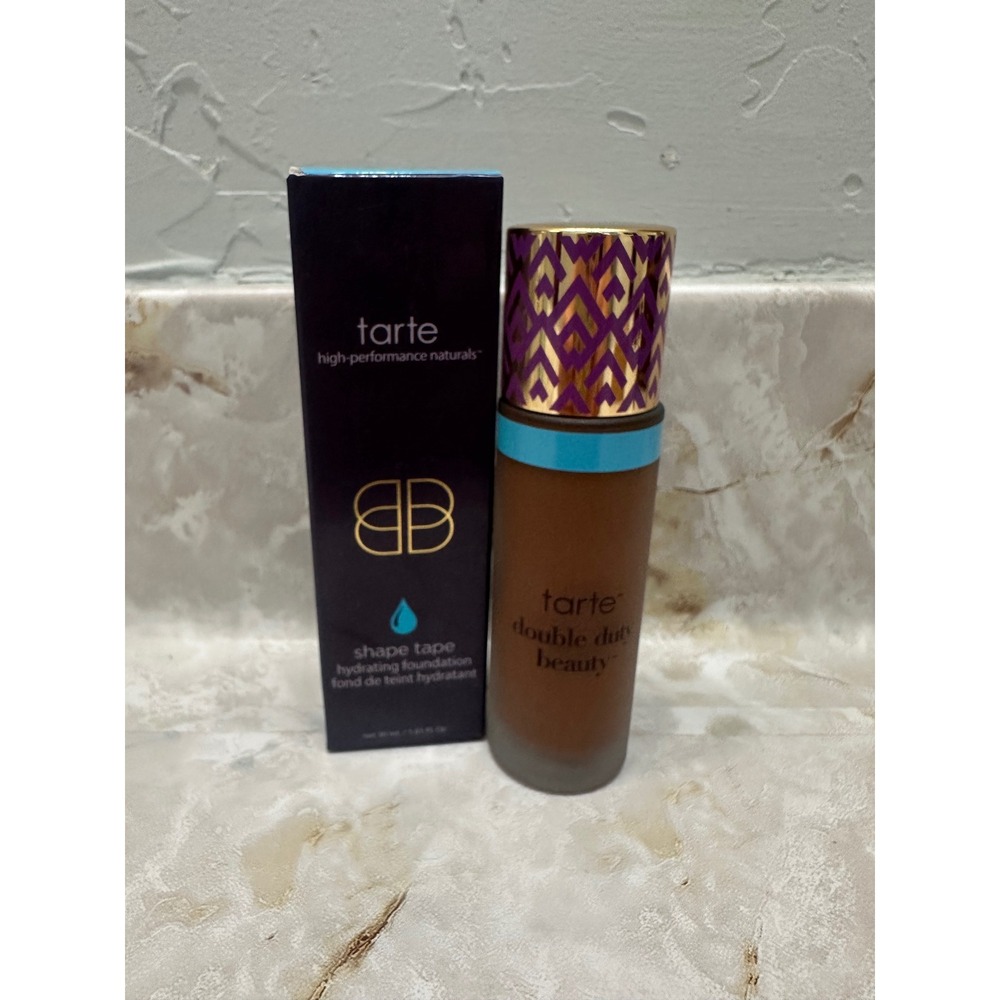 Tarte Shape Tape Hydrating Foundation Double Duty Beauty Mahogany